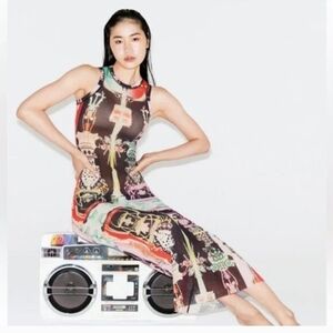 🧚‍♀️✨️🪭 SKIMS SUMMER MESH 🪭✨️🧚‍♀️ DRESS XS BNWT